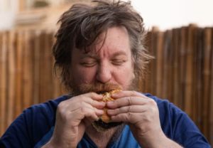 la hamburguesa creada por un Argentino en base a un Hongo